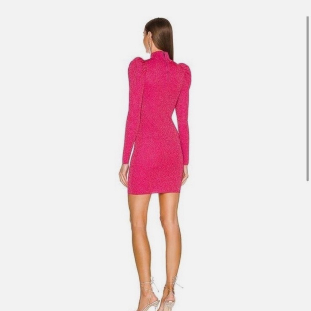 Alice + Olivia Wool Blend Baddie Barbiecore Sweater Dress💕💅🏻 - Picture 2 of 6